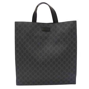 GUCCI GG Supreme Tote Bag Black